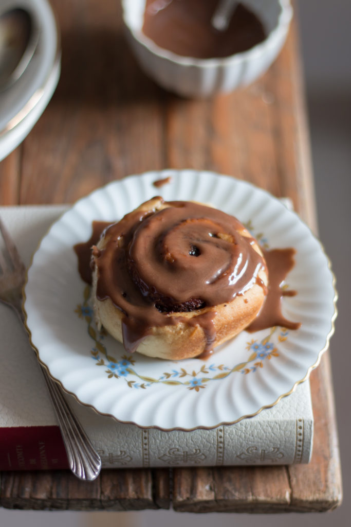 Cinnamon rolls au chocolat 