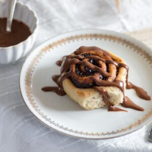Cinnamon rolls au chocolat