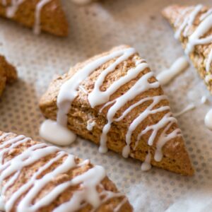 Scones à la citrouille vegan