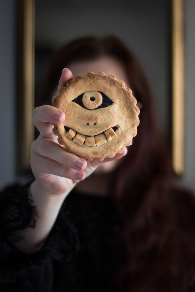 Tarte visage halloween