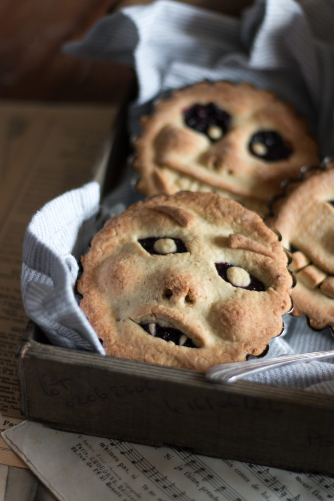 Tarte visage halloween