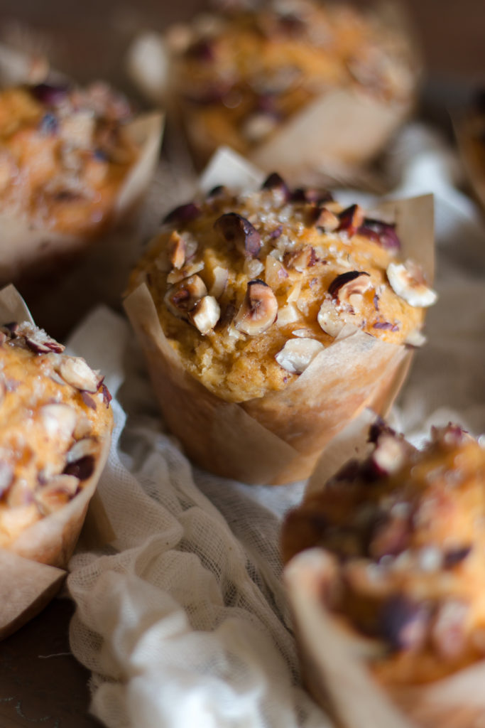 Muffins à la patate douce