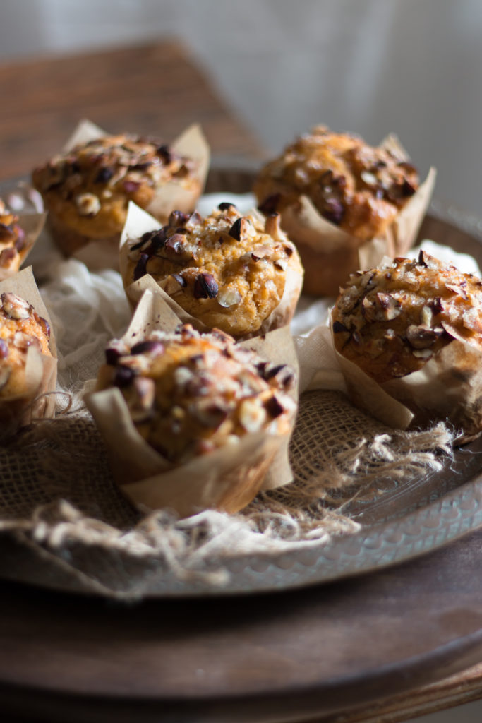 Muffins à la patate douce