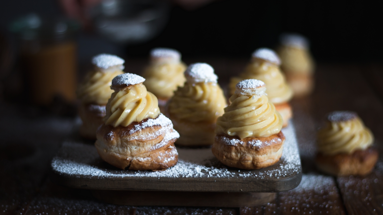 choux à la crème vegan