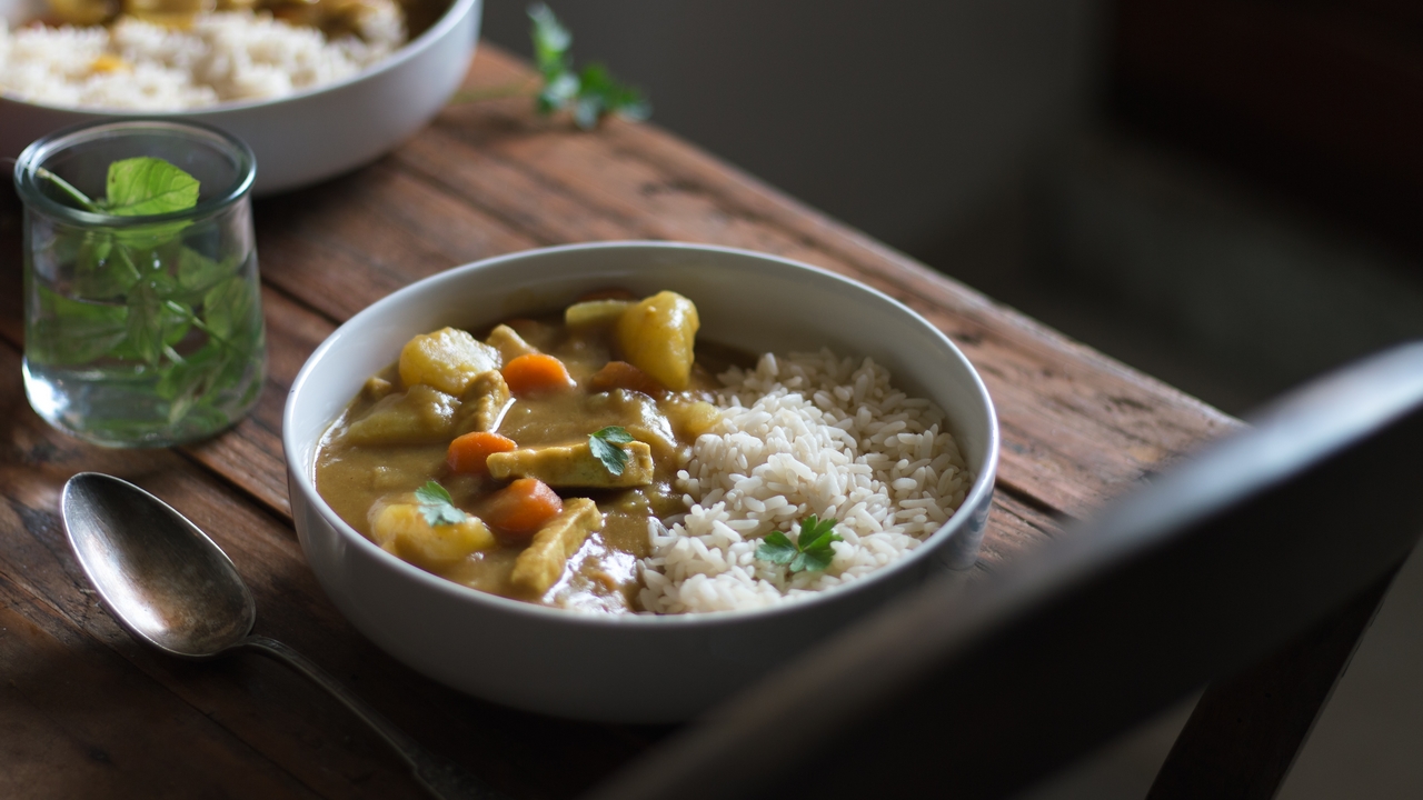 Curry japonais vegan