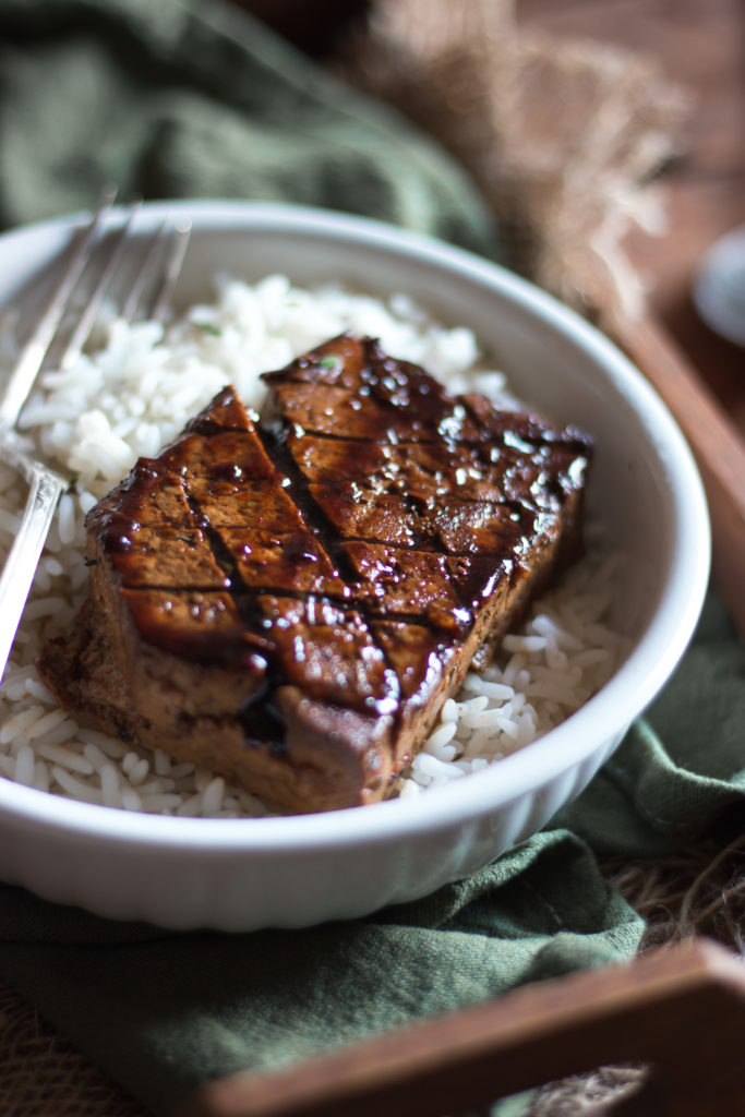 Filets de tofu