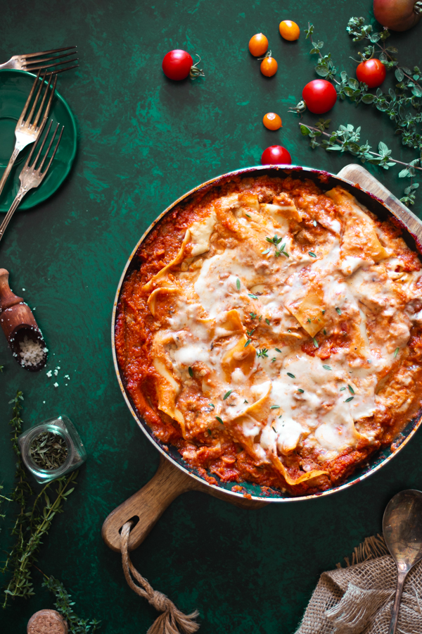 Lasagnes à la poêle