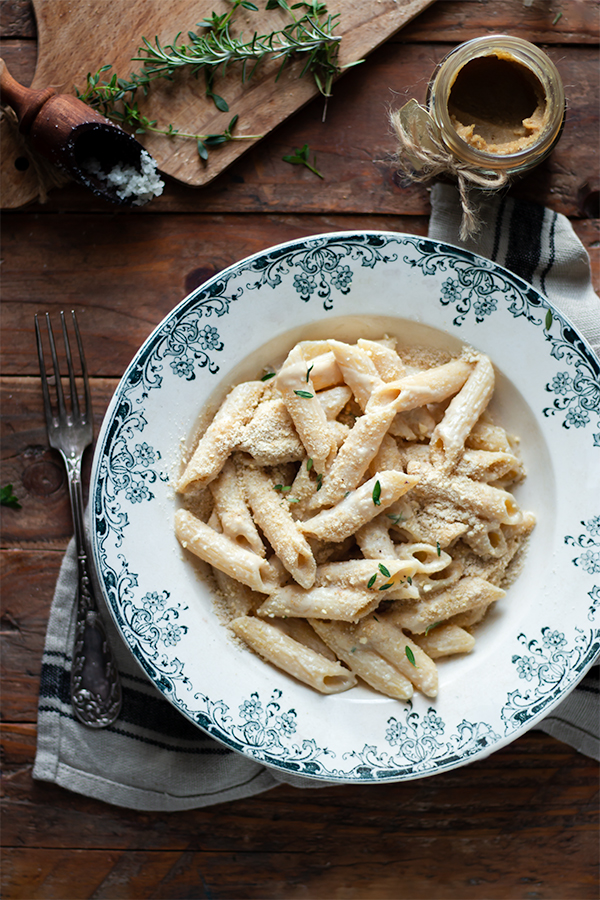 Crème d'ail au parmesan