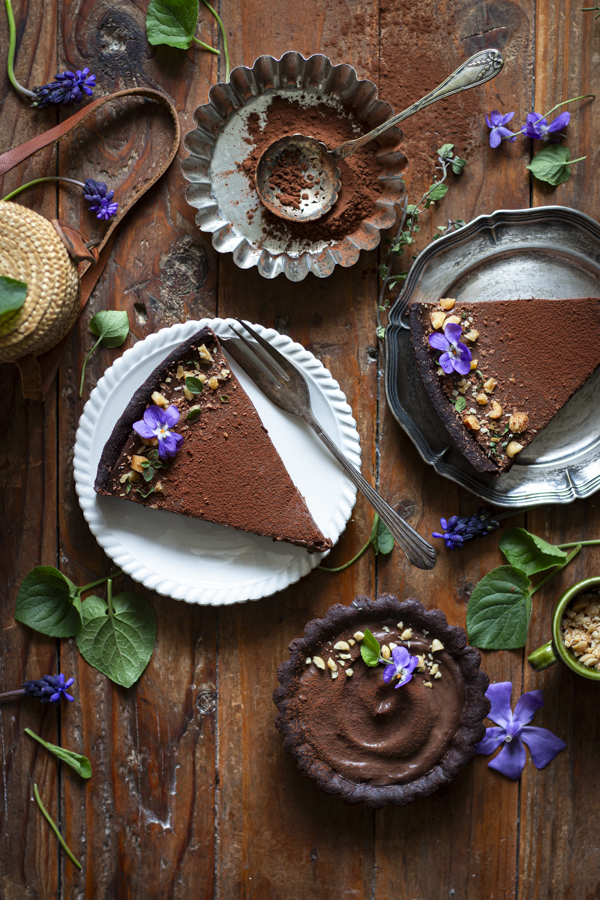 Tarte tout chocolat