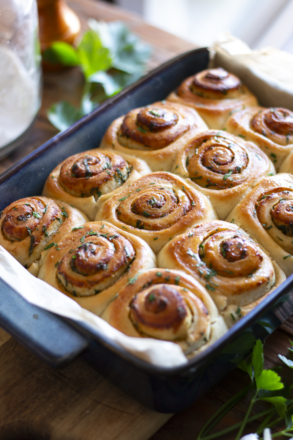Brioches à l'ail