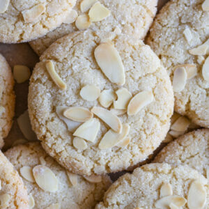 Cookies croissants amande