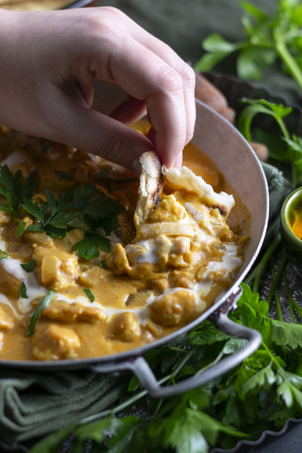 Tofu au curry 
