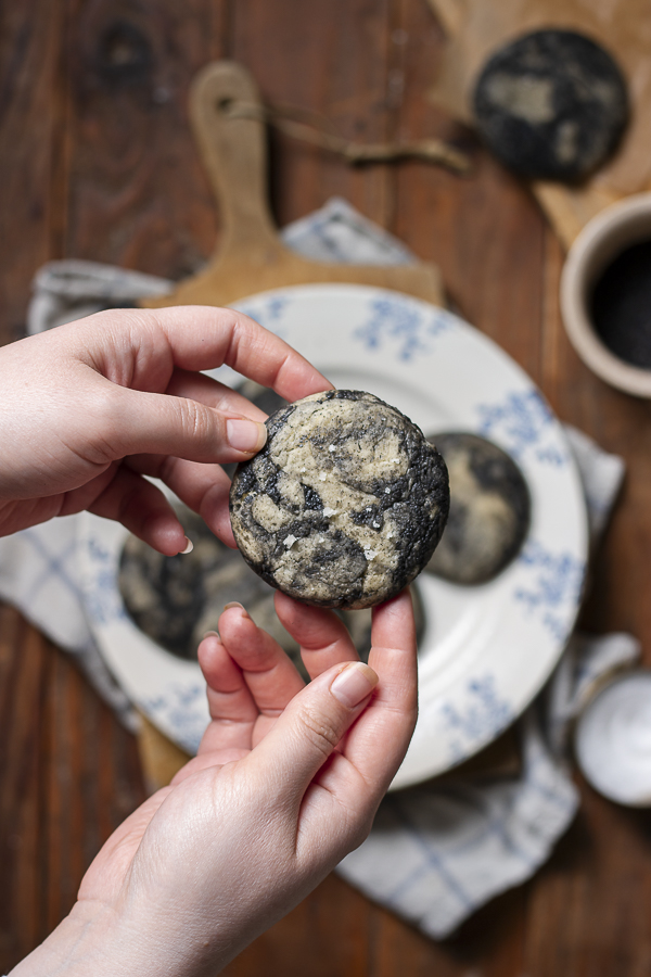 cookies sésame noir