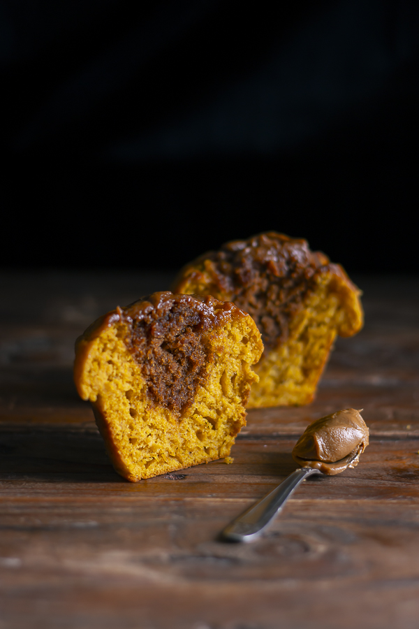 Muffins citrouille spéculoos