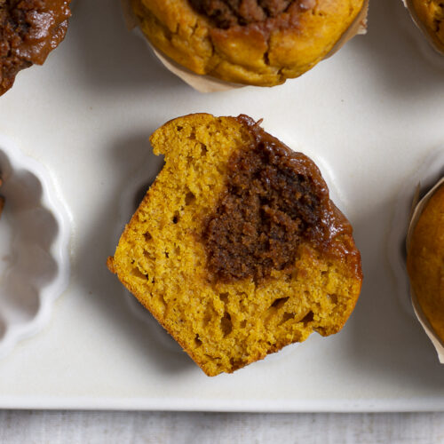 Muffins citrouille spéculoos