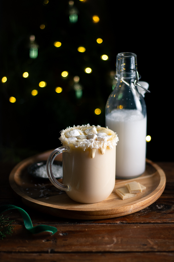 Chocolat chaud blanc