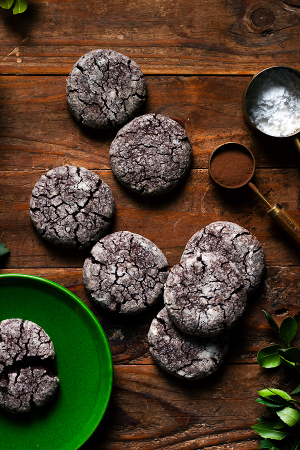 Crinkles au cacao vegan