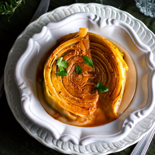 Chou sauce cremeuse