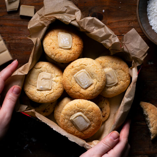Cookies noix de coco chocolat blanc