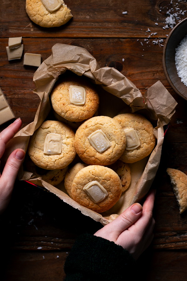 Cookies noix de coco chocolat blanc