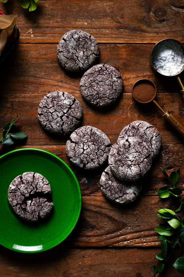 Crinkles au cacao vegan