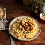 Orzo cremeux tofu