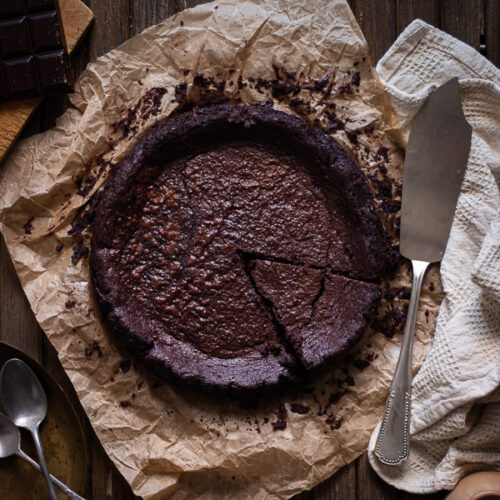 Fondant au chocolat vegan