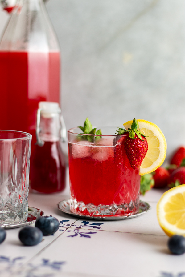 Citronnade aux fruits rouges 2