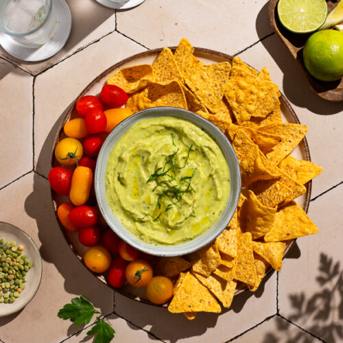 Guacamole de pois cassés