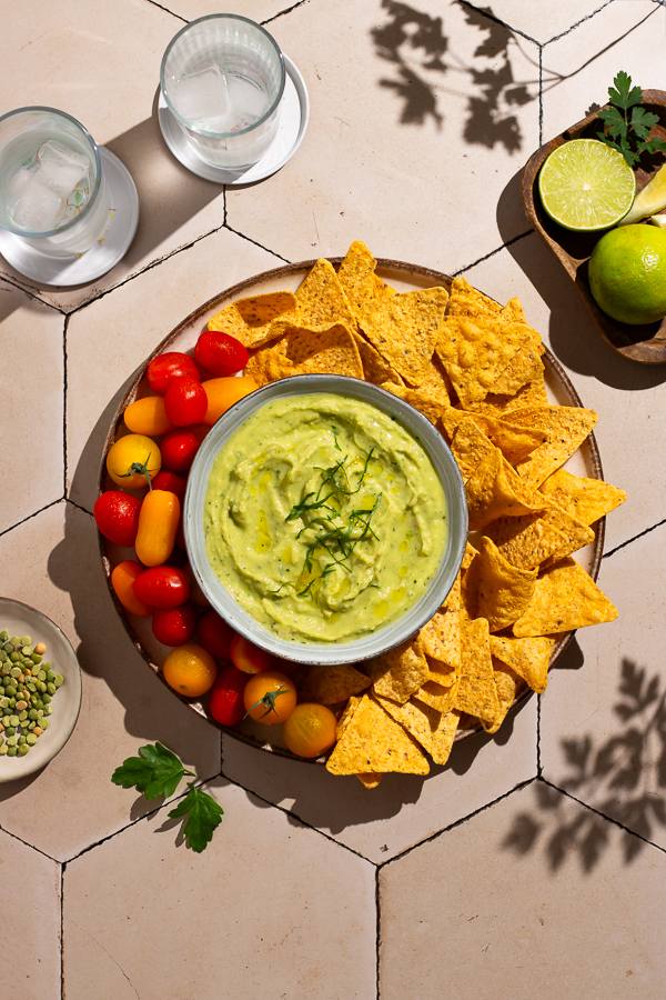 Guacamole de pois cassés