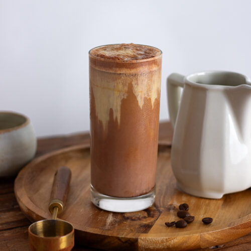 Mocha pistache glacé