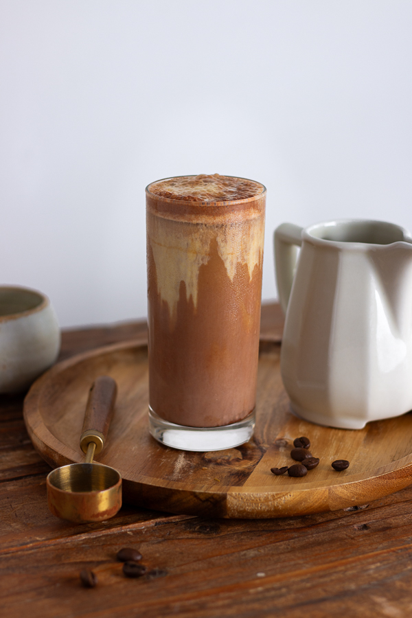 Mocha pistache glacé