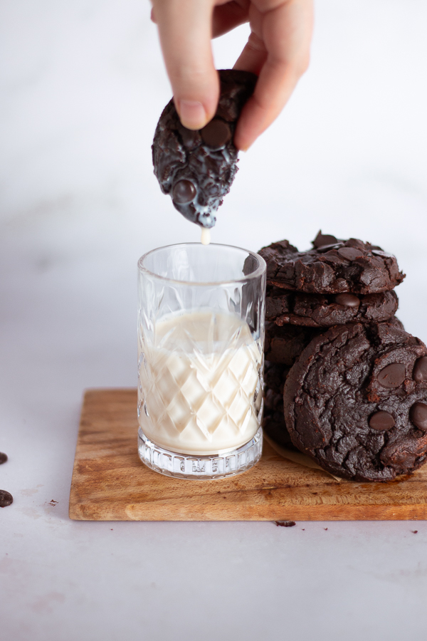 Cookie fondant au chocolat