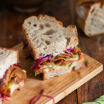 Sandwich facon kebab vegan