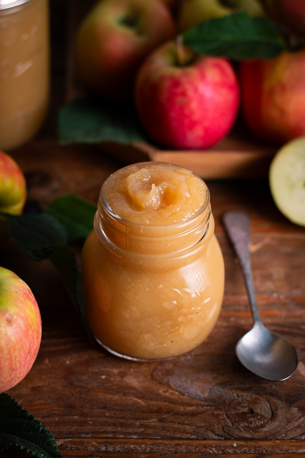 Compote de pommes maison