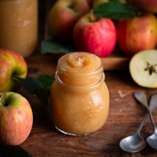 Compote de pommes maison