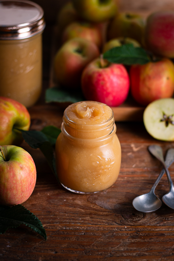 Compote de pommes maison