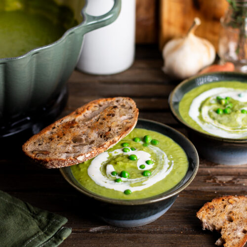 Veloute de petits pois