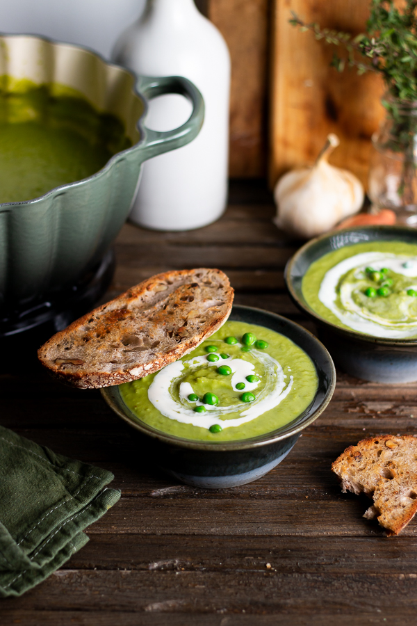 Veloute de petits pois