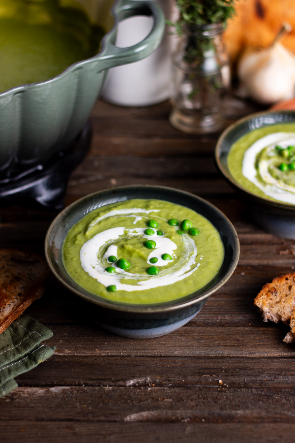 Veloute de petits pois