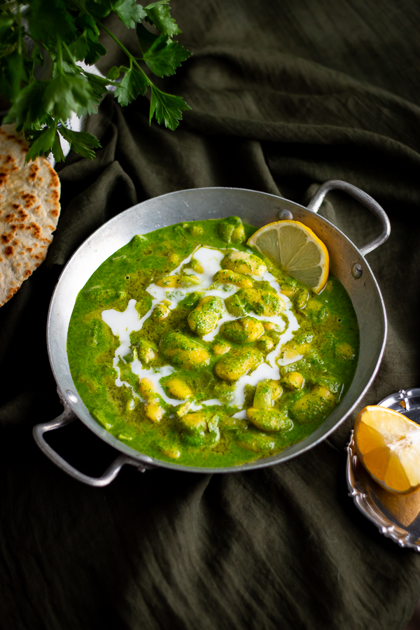 Curry de haricots blancs