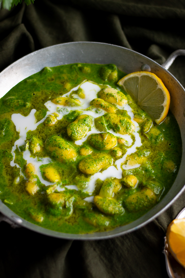 Curry de haricots blancs