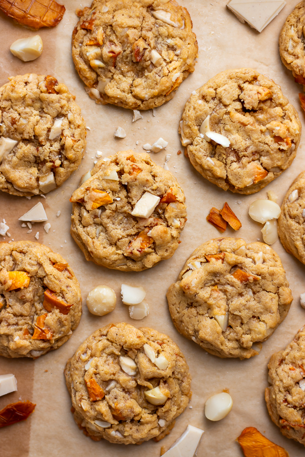 Cookies mangue chocolat blanc