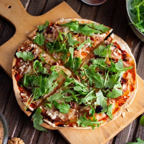 Pizza au air-fryer