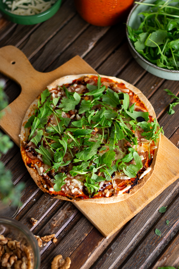Pizza au air-fryer