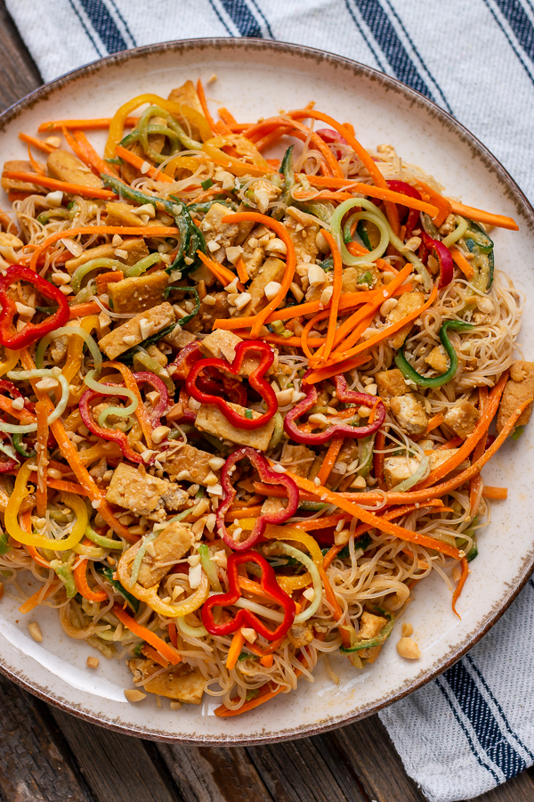 Salade facon spring rolls