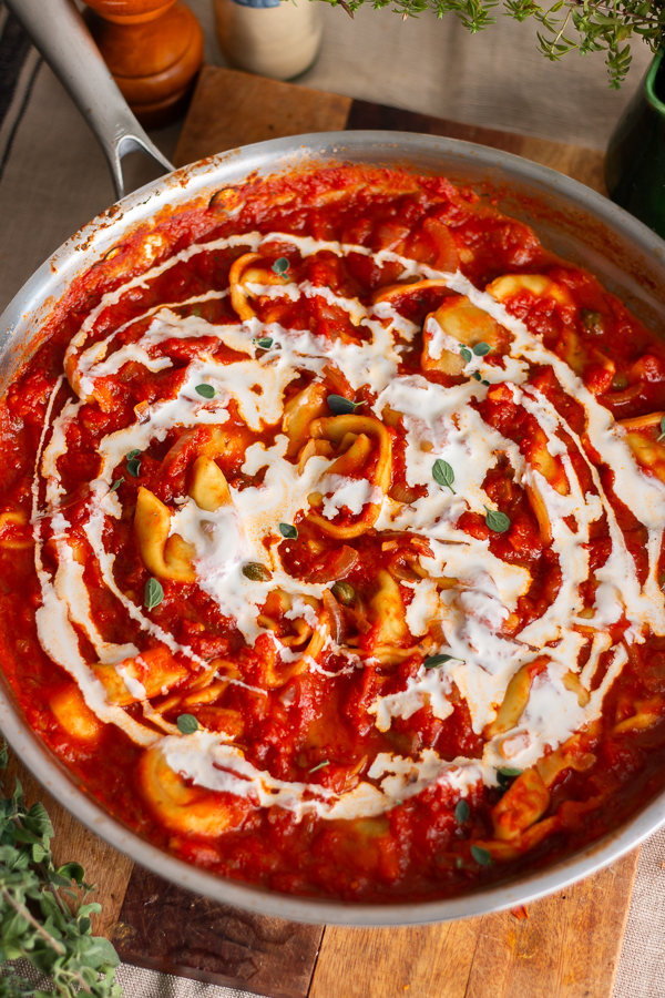 Raviolis express a la tomate